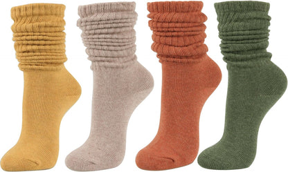 Women'S Fall Winter Slouch Knit Socks Slouchy Socks Women Scrunch Socks Women Scrunchie Socks