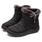 Women Winter Snow Boots Keep Warm Ankle Booties Non-Slip and Waterproof Shoes